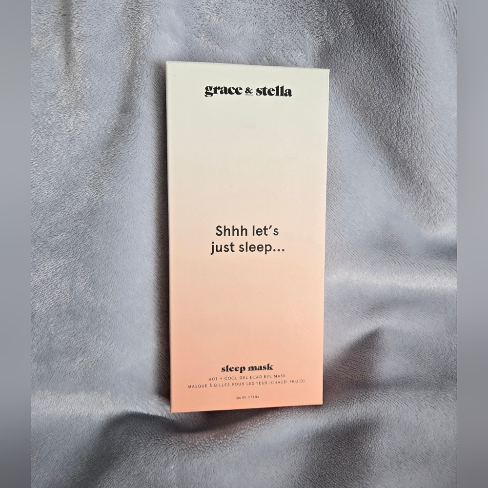 🟢 Grace & Stella Bead Sleep Mask (Hot & Cold)